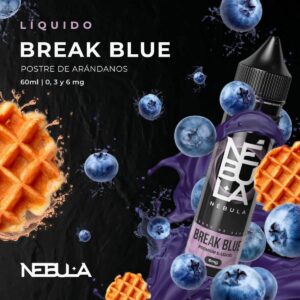 NEBULA X 60ML 3MG BREAK BLUE