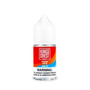 Salt King Crest 30ml x 35mg Strawberry Peach Ice