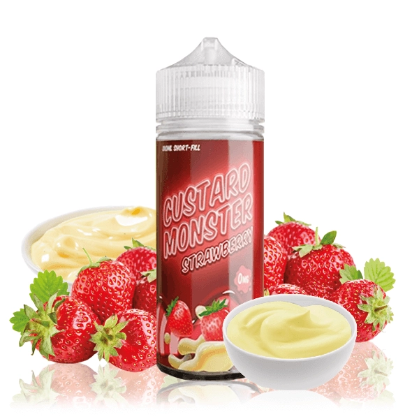 Liquido Custard Monster x 100ml 3mg Strawberry