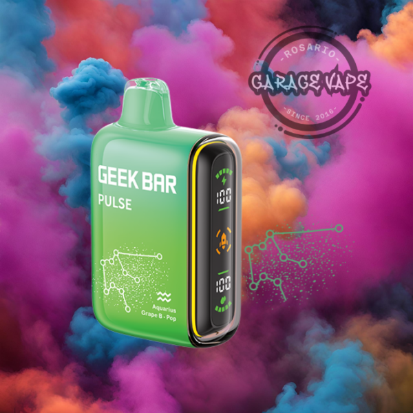 Geek Bar Pulse 5% 15000 puffs Grape B-Pop