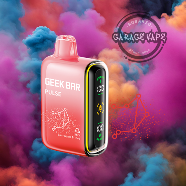 geek bar pulse b-burst B Burst Bar: A Buyer's Guide for Adult Vapers (21+) Sour Apple B POP Aegis Color:Golden Blue