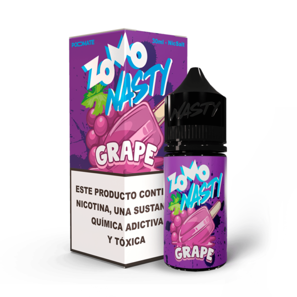 Salt Nic Zomo Nasty 35mg x 30ml grape