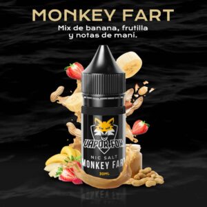 Vaporfox Salt Nicotine 30ml 20mg Monkey Fart