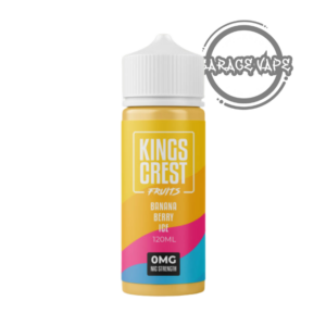 Liquido King Crest Fruits 120ml x 3mg Banana Berry Ice