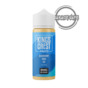 Liquido King Crest Fruits 120ml x 3mg Blueberry Acai