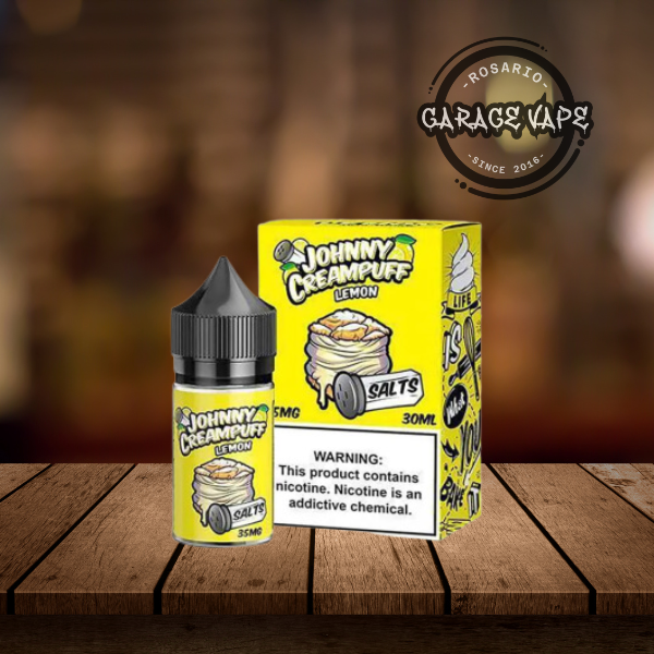 Salt Nic Johnny Creampuff 20mg x 30ml Lemon