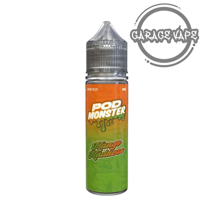 Salt Pod Monster 60ml x 0mg Mango Madness