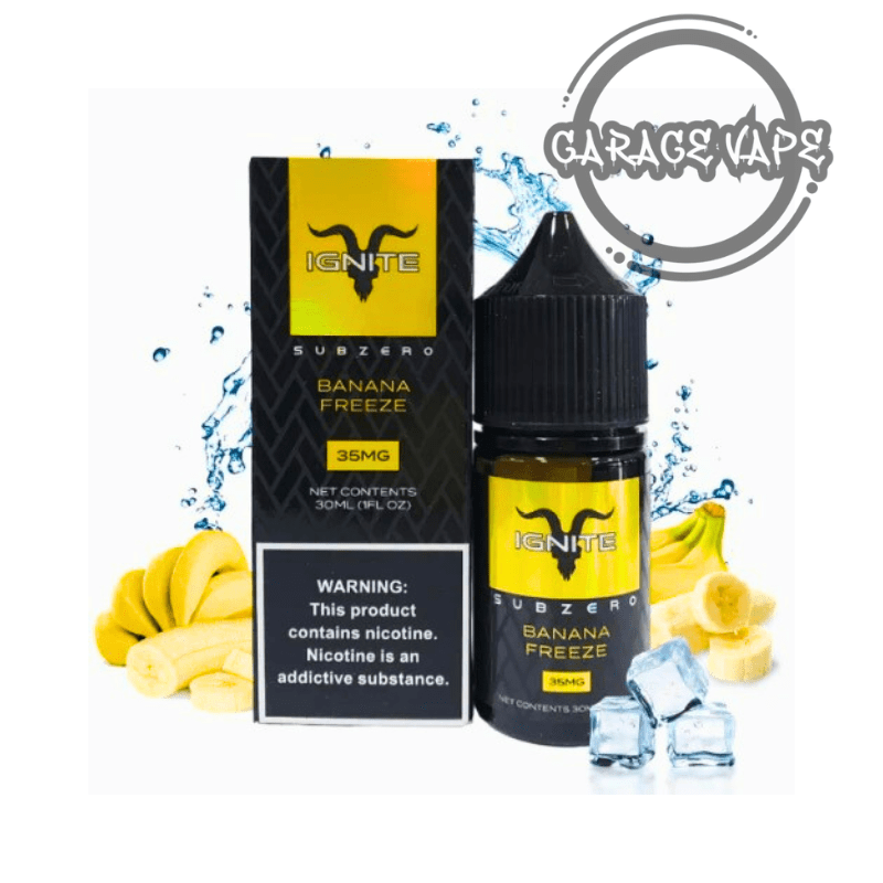 Ignite Salt 30ml x 35mg Banana Freeze