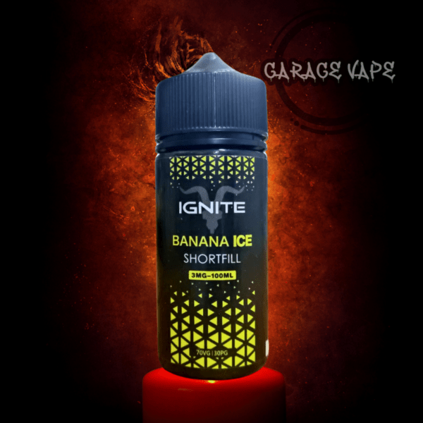 Liquido Ignite 100ml x 3mg Banana Ice