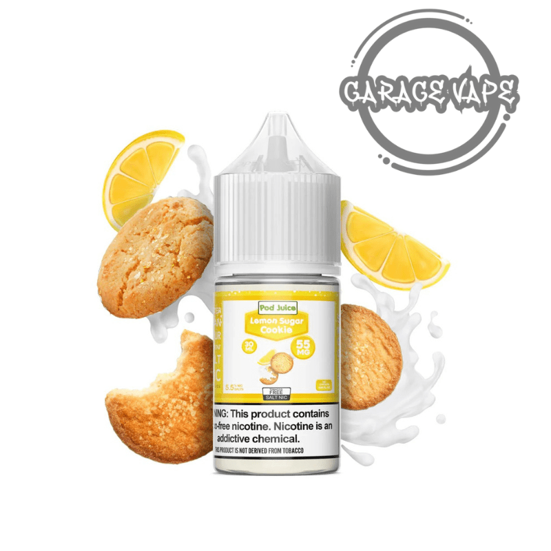 Pod Juice Salt 30ml x 35mg Lemon Sugar Cookies