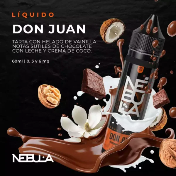 NEBULA X 60ML 3MG Don Juan