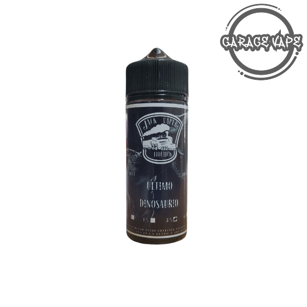 Liquido Jack Vaper 3mg x 120ml Ultimo Dinosaurio - Garage Del Vapor