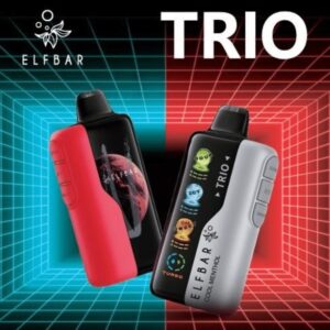 Pod Descartable Elfbar Trio 5% 40k Sour Apple Ice