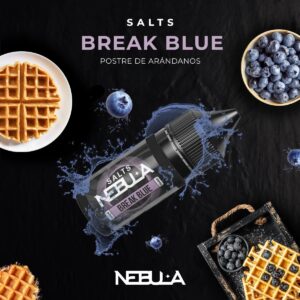 Sal Nicotine Nebula Break Blue 30ml x 35mg